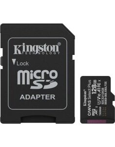 MEMORIA DG 128GB KINGSTON 150  MB/S CON ADAPTADOR