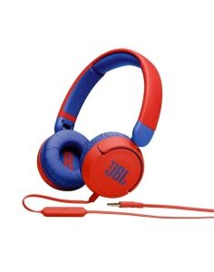 AURI + MIC 3.5MM 1M JBL JR310  ROJO Y AZUL