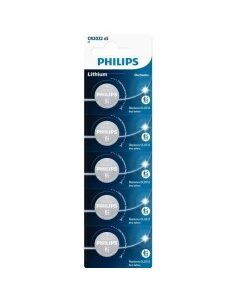 PILAS BOTON 3V 5 UNDS PHILIPS  CR2032 LITHIUM