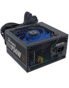 FUENTE 750W/50A COOLBOX 12CM   COOLPOWER 80 PLUS BRONZE NEGRA