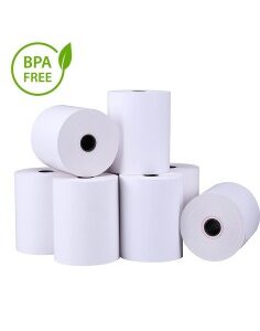 PAPEL TERMICO CAJA 100 ROLLOS  100X50X12 SIN BISFENOL A