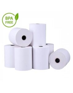 PAPEL TERMICO CAJA 100 ROLLOS  79X40X12 SIN BISFENOL A