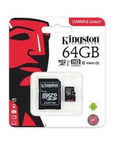 MEMORIA DG  64GB KINGSTON MSD/ SD CLASE 10