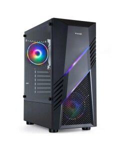 CAJA SEMITORRE ATX TOOQ        BIOHAZARD NEGRA