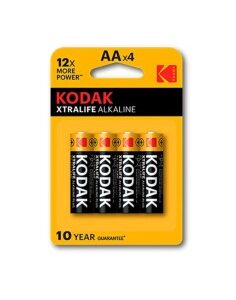 PILAS  AA  4 UNDS KODAK        ALCALINA XTRALIFE