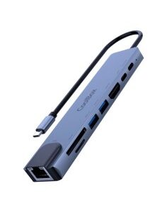 MINI DOCK USB TYPE C COOLBOX   C81 USB 3.0 HDMI RJ45 SD/MSD