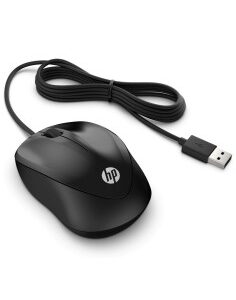 RATON USB HP WIRED MOUSE 1000  NEGRO