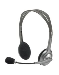 AURI + MIC 3.5MM 1.8M LOGITECH H110 CASCOS NEGRO