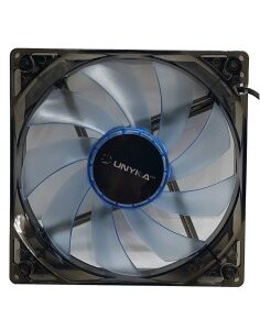 VENTILADOR 12CM CAJA INTERNO   LED AZUL