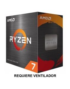 CPU AMD RYZEN 7 S-AM4   5800X  3.8GHZ BOX SIN VENTILADOR