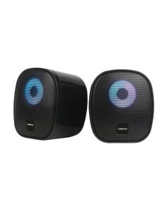 ALTAVOZ 2.0 OMEGA 0GG115 LED   6W RMS NEGRO