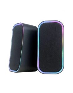 ALTAVOZ 2.0 OMEGA OGG135       6W RMS NEGRO, AUX Y BT RGB