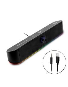 ALTAVOZ BARRA SONIDO PHOENIX   OHMIOS RGB NEGRO