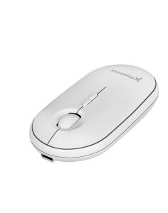 RATON WIRE/BT  PHOENIX REBBLE  BLANCO RECARGABLE + RECEP USB