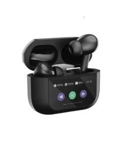 AURI + MIC BT WIRELESS OMEGA   CON BASE DE CARGA NEGRO