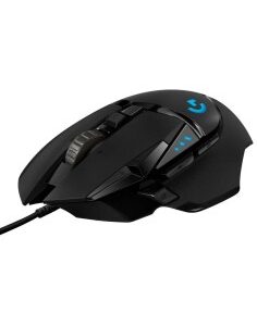 RATON LOGITECH G502 HERO       25600 DPI CON CABLE NEGRO