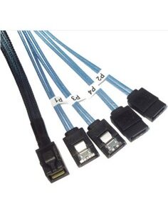 CABLE INTEL MINI-SAS/SATA DE 1 SAS A 4 SATA AXXCBL450HD7S