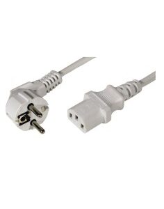 CABLE CORRIENTE PC A SHUCKO    1.8M BLANCO