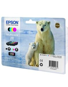 CARTUCHO EPSON MULTIPACK 26    4 COLORES