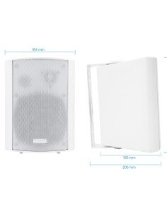 ALTAVOCES AUTOAMPLIFICADOS DE  PARED BLANCO