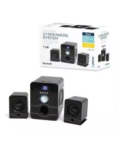 ALTAVOZ 2.1 PLATINET PSBB 11W  5 EN 1 , RADIO, ALTAVOZ, MICRO
