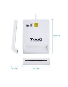 LECTOR EXT. TOOQ DNIE TQR-210W USB 2.0 BLANCO