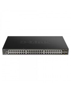 SWITCH GIGA 48PTOS DLINK DGS-1 250-52XMP 4PUERTOS POE SFP 10G