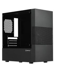 CAJA SEMITORRE ATX AERO C25    NEGRA CON FUENTE 500W