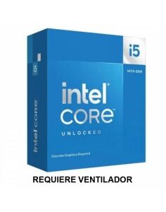 CPU INTEL S-1700    I5-14600KF KF 3.5GHZ BOX SIN VENTILADOR