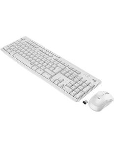 TECL+RAT CORDL. LOGITECH MK295 SILENT WIRELESS BLANCO