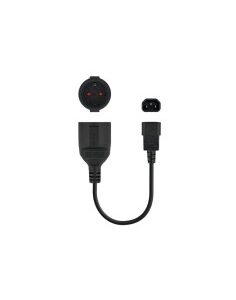 CABLE ADAPT. C14/M A CEE7/H    16A 50CM