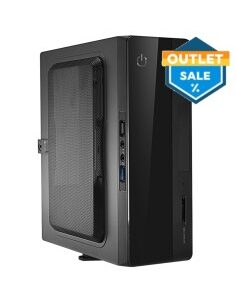 CAJA MINI ITX SLIM UK-1007 U3  NEGRA USB 3.0 CON/FUENTE